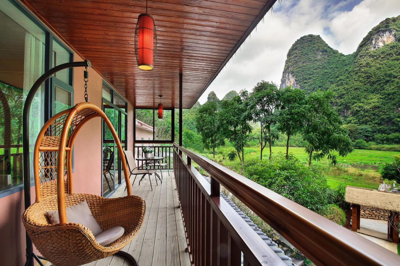 Blue Sky Hotel 阳朔 外观 照片